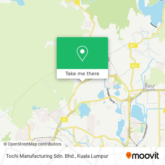 Tochi Manufacturing Sdn. Bhd. map