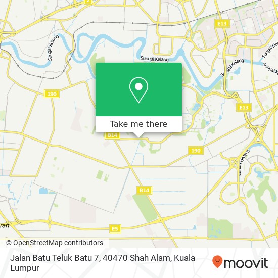 Jalan Batu Teluk Batu 7, 40470 Shah Alam map
