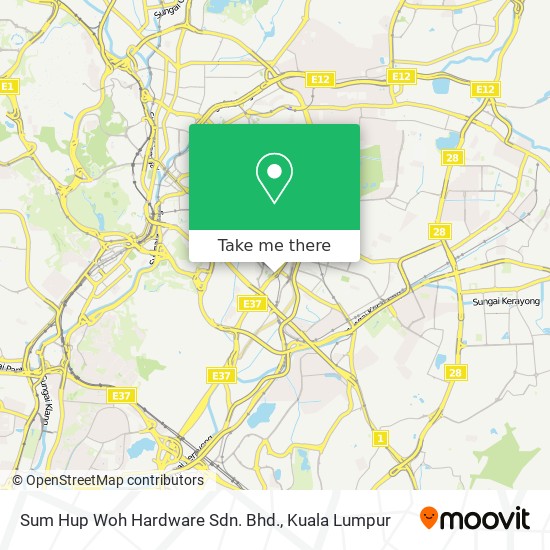 Sum Hup Woh Hardware Sdn. Bhd. map