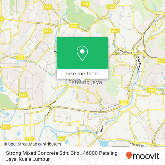 Strong Mixed Concrete Sdn. Bhd., 46000 Petaling Jaya map