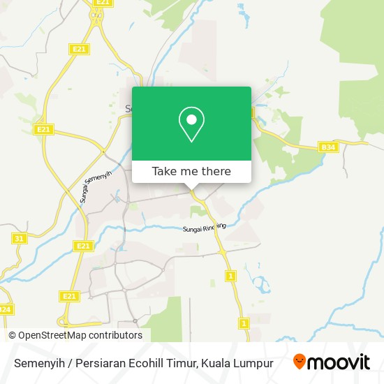 Semenyih / Persiaran Ecohill Timur map