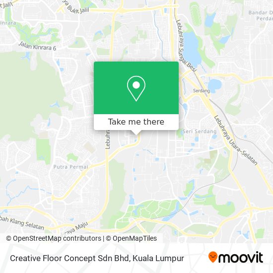 Creative Floor Concept Sdn Bhd map