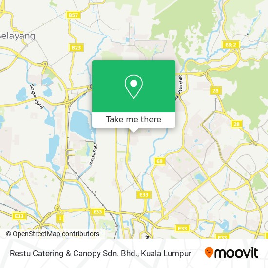 Peta Restu Catering & Canopy Sdn. Bhd.