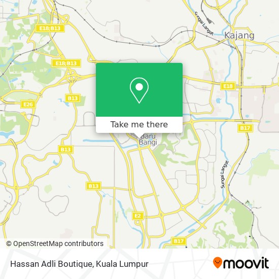 Hassan Adli Boutique map