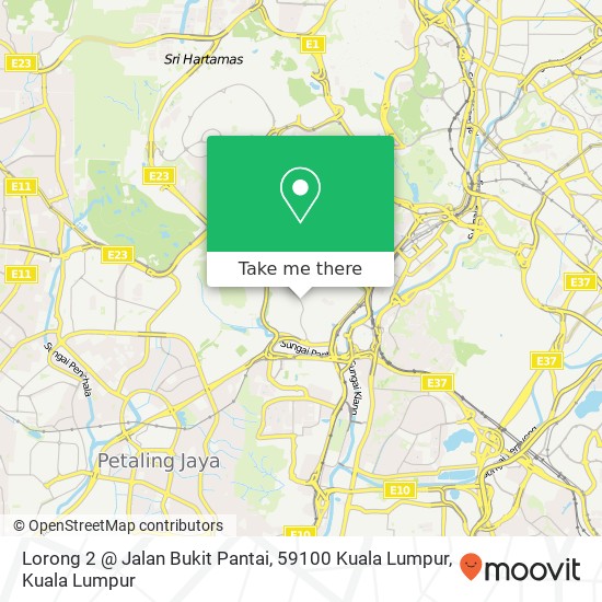 Lorong 2 @ Jalan Bukit Pantai, 59100 Kuala Lumpur map