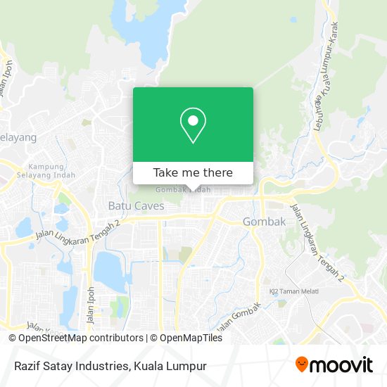 Razif Satay Industries map