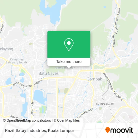 Razif Satay Industries map