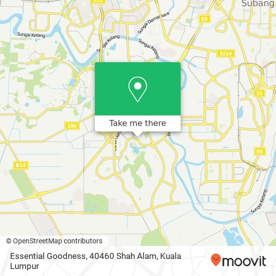 Essential Goodness, 40460 Shah Alam map