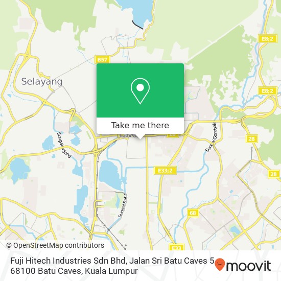 Fuji Hitech Industries Sdn Bhd, Jalan Sri Batu Caves 5 68100 Batu Caves map