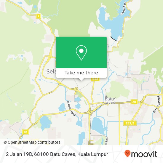 2 Jalan 19D, 68100 Batu Caves map