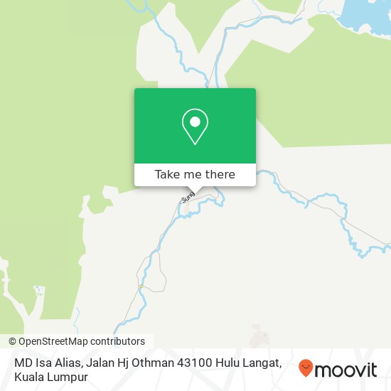 MD Isa Alias, Jalan Hj Othman 43100 Hulu Langat map