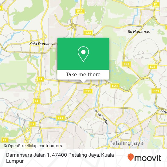 Damansara Jalan 1, 47400 Petaling Jaya map