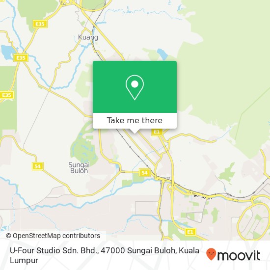 U-Four Studio Sdn. Bhd., 47000 Sungai Buloh map