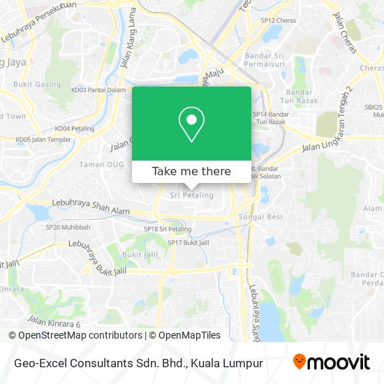 Geo-Excel Consultants Sdn. Bhd. map