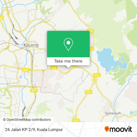 26 Jalan KP 2/9 map