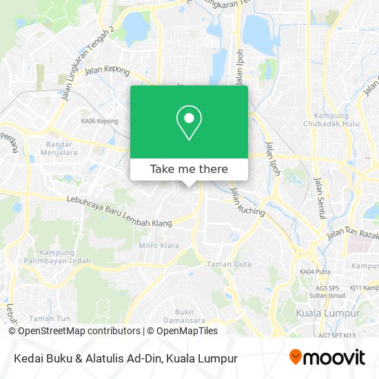 Kedai Buku & Alatulis Ad-Din map