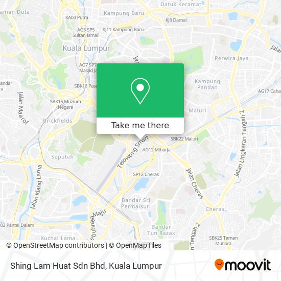Shing Lam Huat Sdn Bhd map