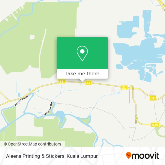 Aleena Printing & Stickers map