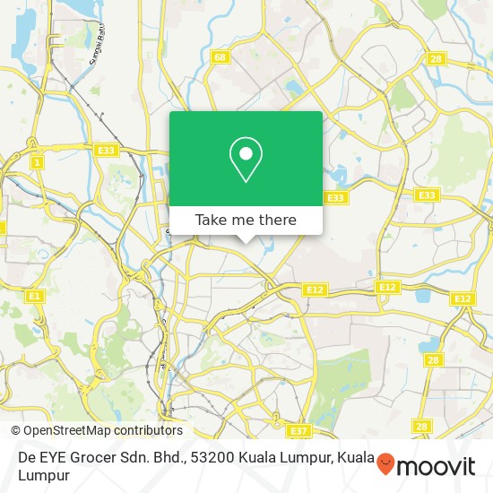 De EYE Grocer Sdn. Bhd., 53200 Kuala Lumpur map
