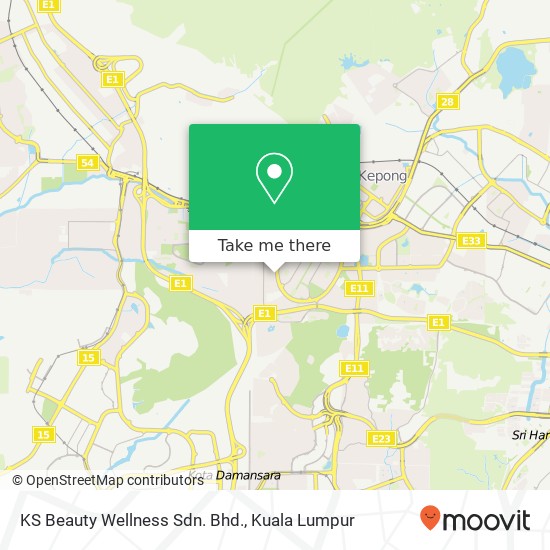 KS Beauty Wellness Sdn. Bhd. map