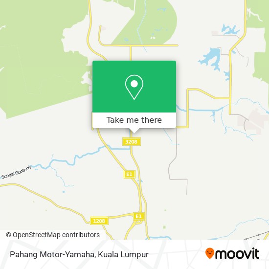 Pahang Motor-Yamaha map