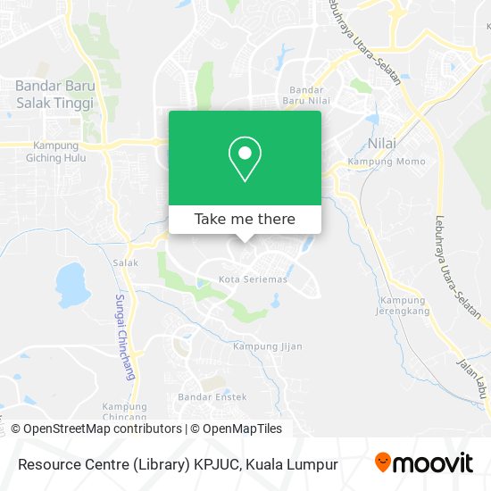 Resource Centre (Library) KPJUC map