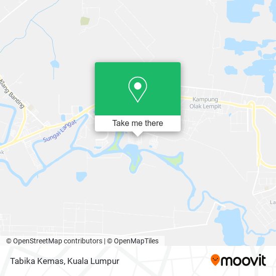 Peta Tabika Kemas, Jalan Mentari 1B / 1 42700 Banting