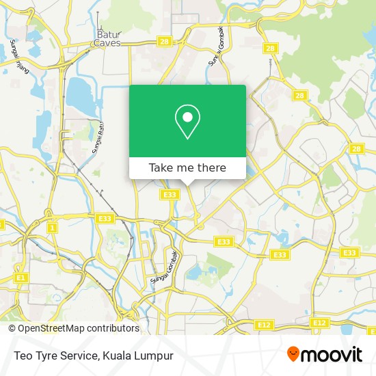 Teo Tyre Service map