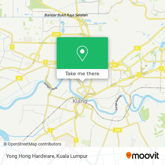 Yong Hong Hardware map