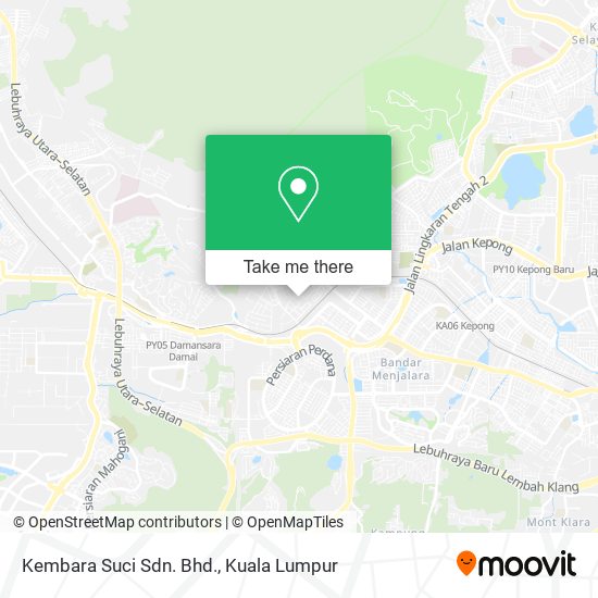 Kembara Suci Sdn. Bhd. map