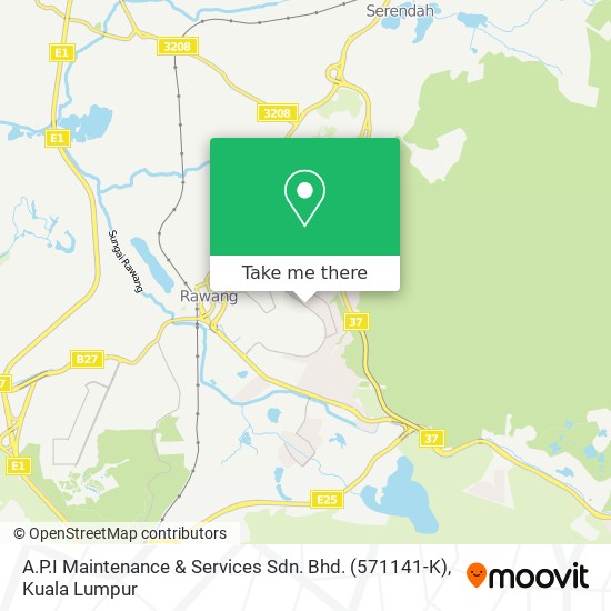 A.P.I Maintenance & Services Sdn. Bhd. (571141-K) map