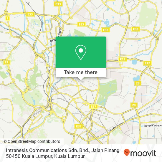 Peta Intranesis Communications Sdn. Bhd., Jalan Pinang 50450 Kuala Lumpur
