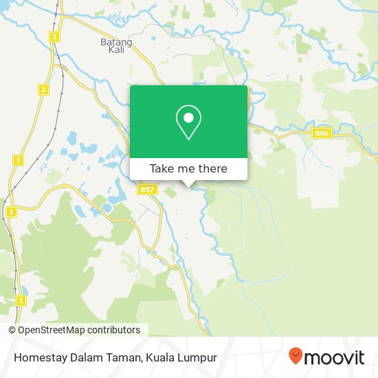 Homestay Dalam Taman map