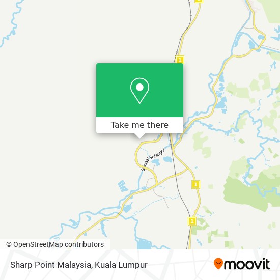 Sharp Point Malaysia map