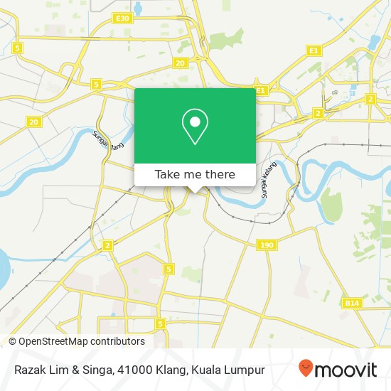 Razak Lim & Singa, 41000 Klang map