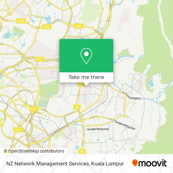 NZ Network Management Services map