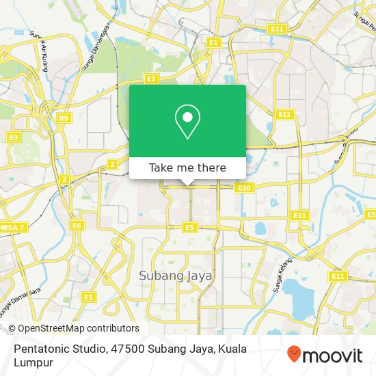 Pentatonic Studio, 47500 Subang Jaya map