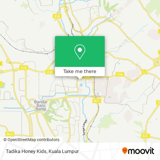 Peta Tadika Honey Kids