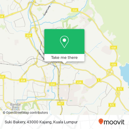 Suki Bakery, 43000 Kajang map