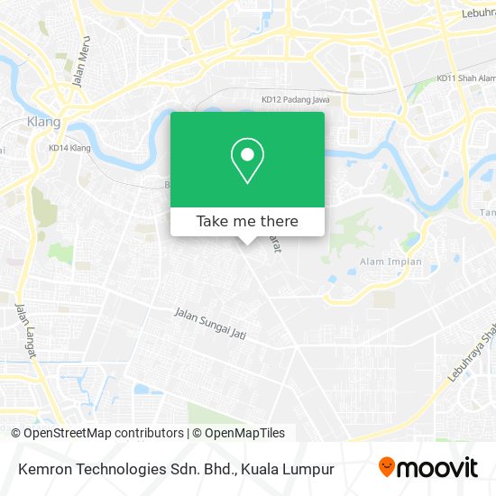 Kemron Technologies Sdn. Bhd. map