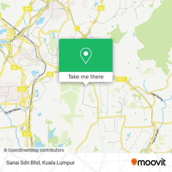 Sanai Sdn Bhd map