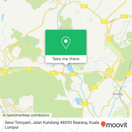 Seno Tomyam, Jalan Kundang 48050 Rawang map