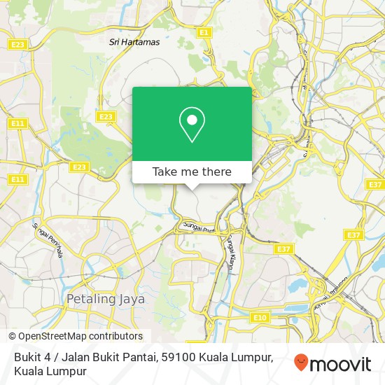 Bukit 4 / Jalan Bukit Pantai, 59100 Kuala Lumpur map