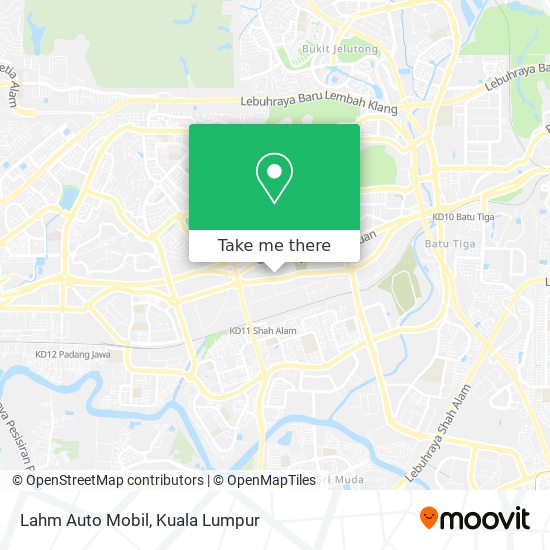Lahm Auto Mobil map