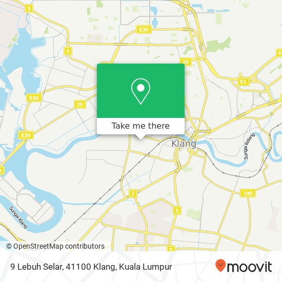 9 Lebuh Selar, 41100 Klang map