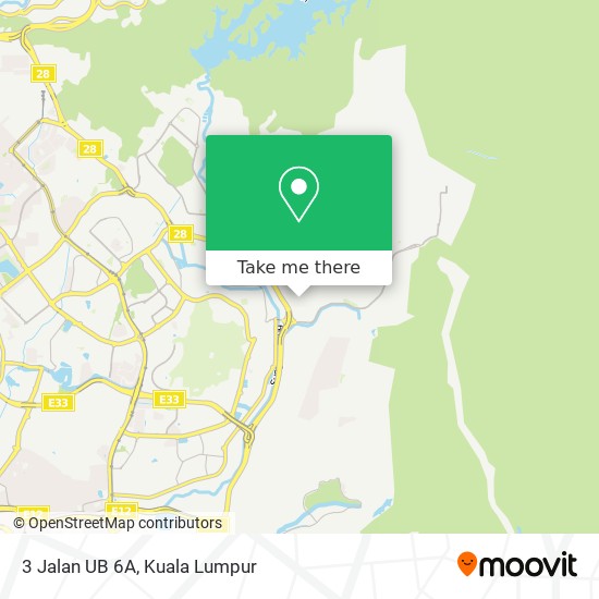 3 Jalan UB 6A map