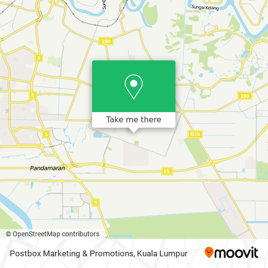 Postbox Marketing & Promotions map