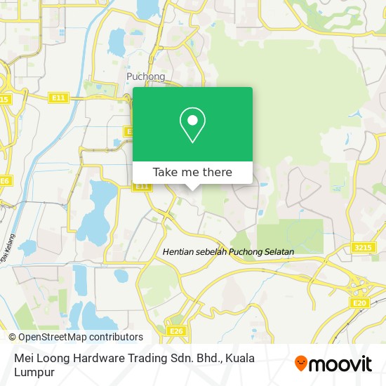 Peta Mei Loong Hardware Trading Sdn. Bhd.