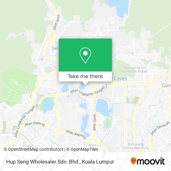 Hup Seng Wholesaler Sdn. Bhd. map