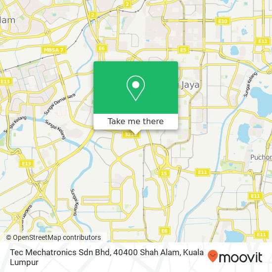 Tec Mechatronics Sdn Bhd, 40400 Shah Alam map